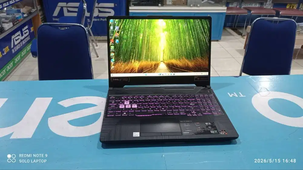 ASUS TUF A15 FA-506 RYZEN 7-4800H RAM 16GB/VGA RTX 3050 4GB