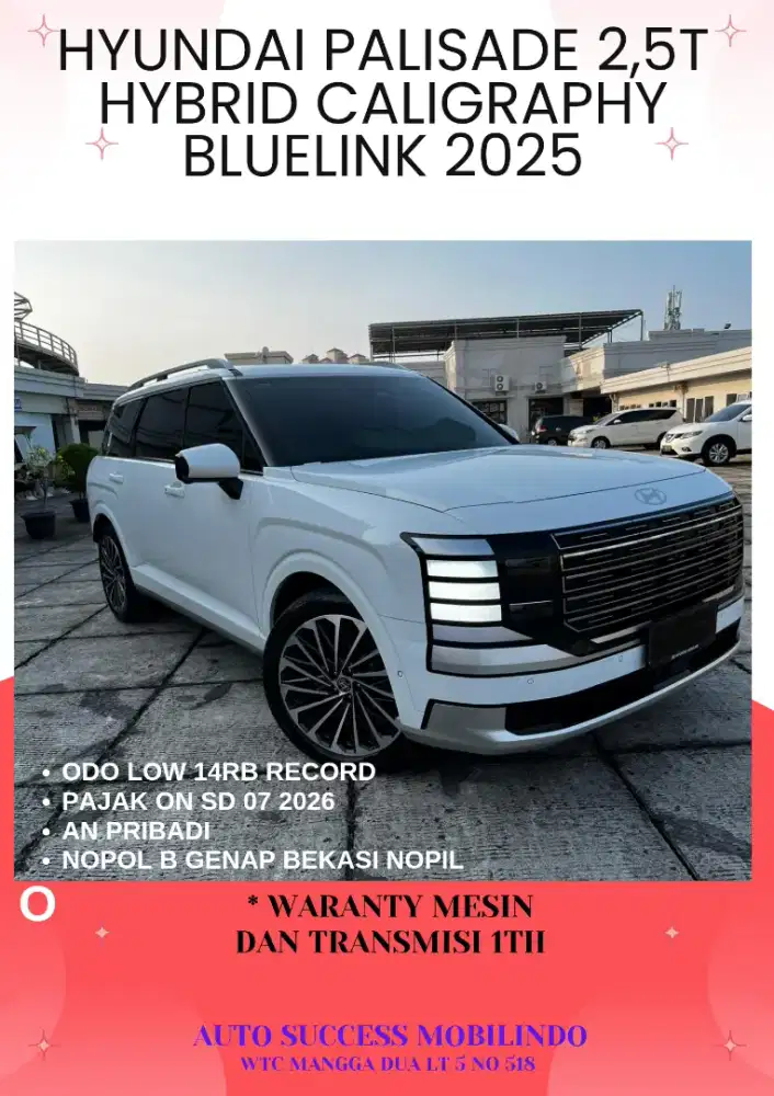 Hyundai Palisade 2,5T Hybrid Caligraphy At 2025