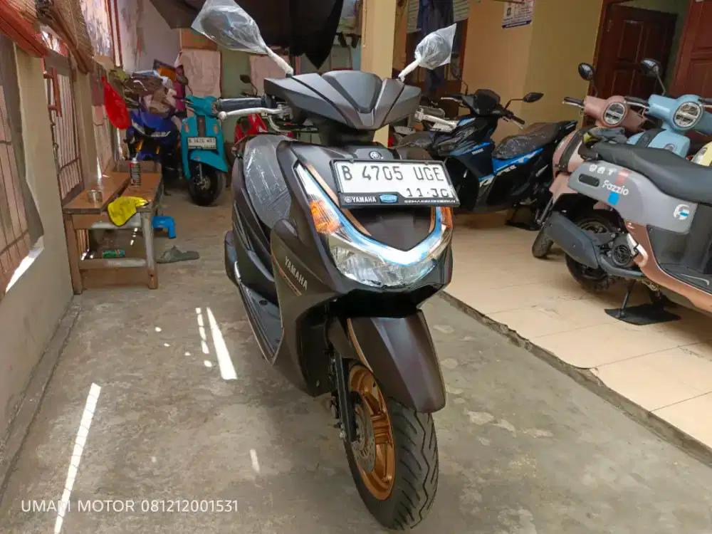 KM 3K YAMAHA FREEGO S 125 ECO 2025 BLN 11 BS TT 2024 DI CILEDUG HRGPAS