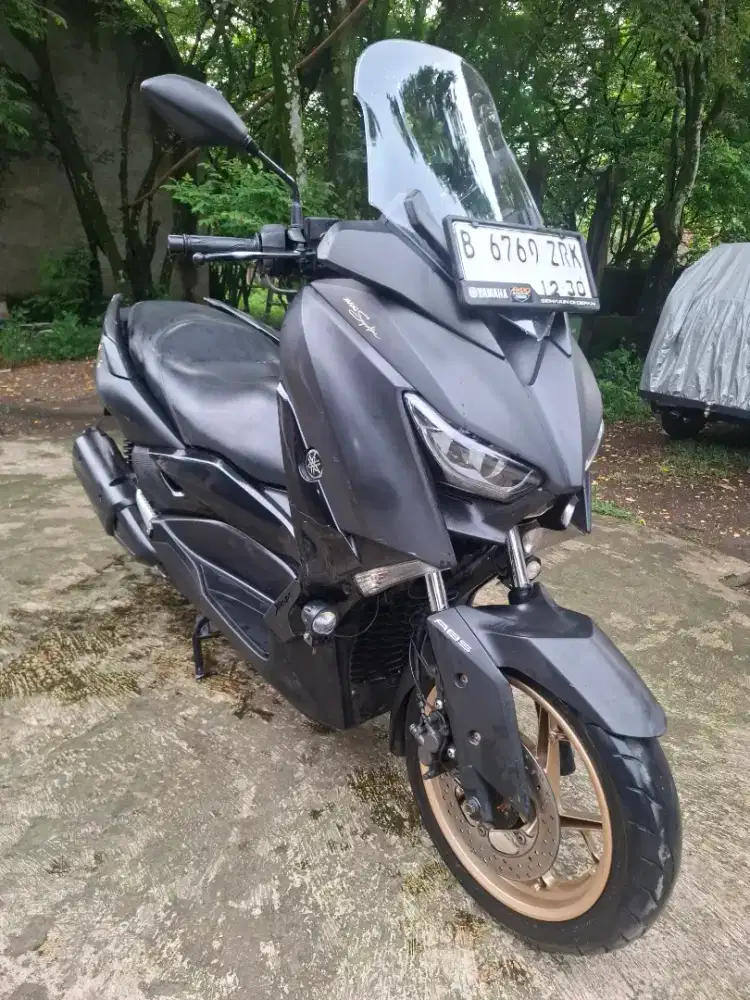 Yamaha xmax ABS Tahun 2020 akhir bulan 12 pajak idup Depok