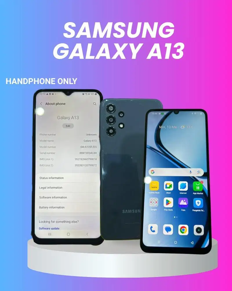 Jual Handphone Samsung Galaxy A13