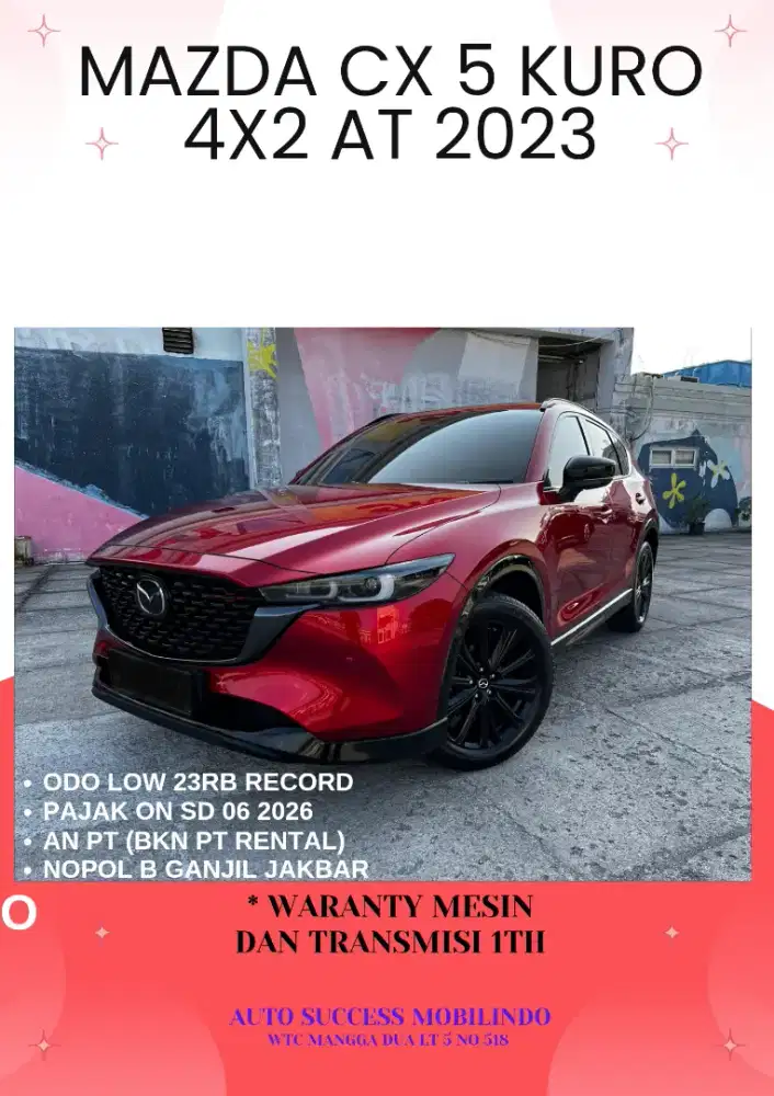 Mazda Cx 5 2.5 Kuro 4x2 At 2023
