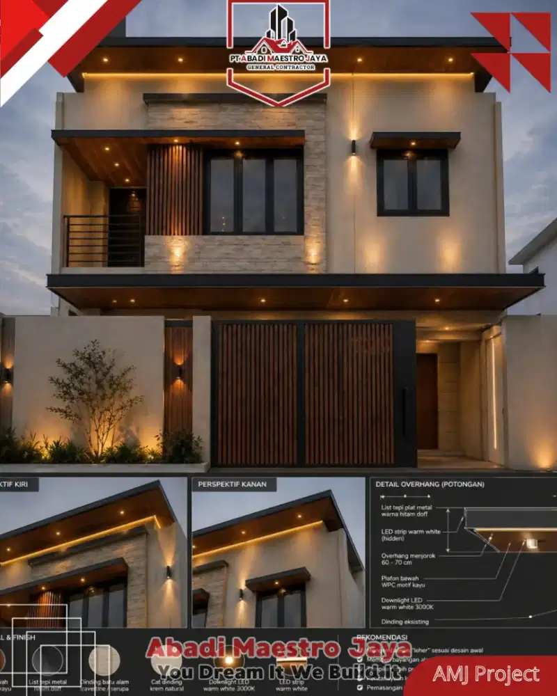 Jasa kontraktor rumah bangun dan renovasi