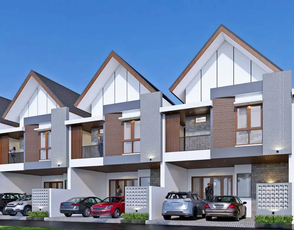 Dijual Rumah Villa Mediteranian Modern View Sawah One Gate di Sesetan