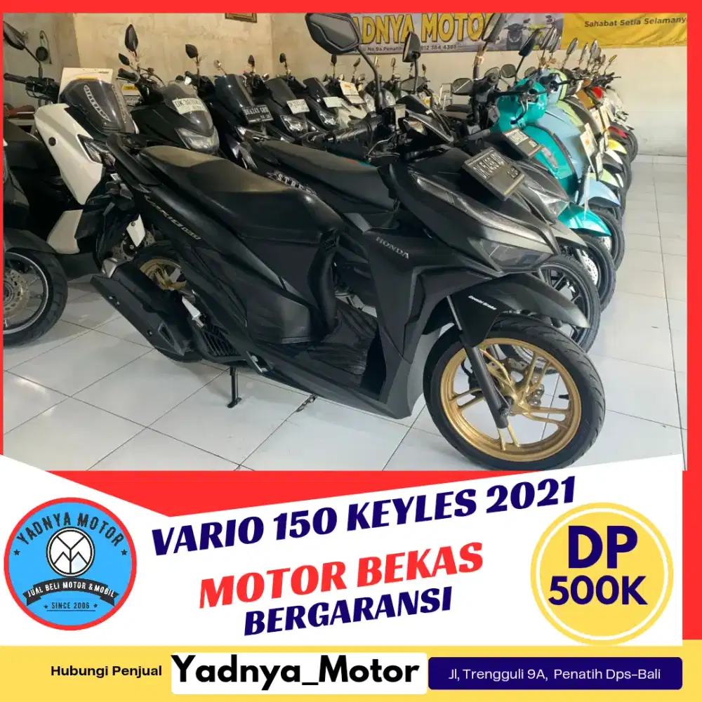 VARIO 150 KEYLES 2021/YADNYA MOTOR