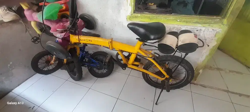Sepeda anak, jarang di pakai