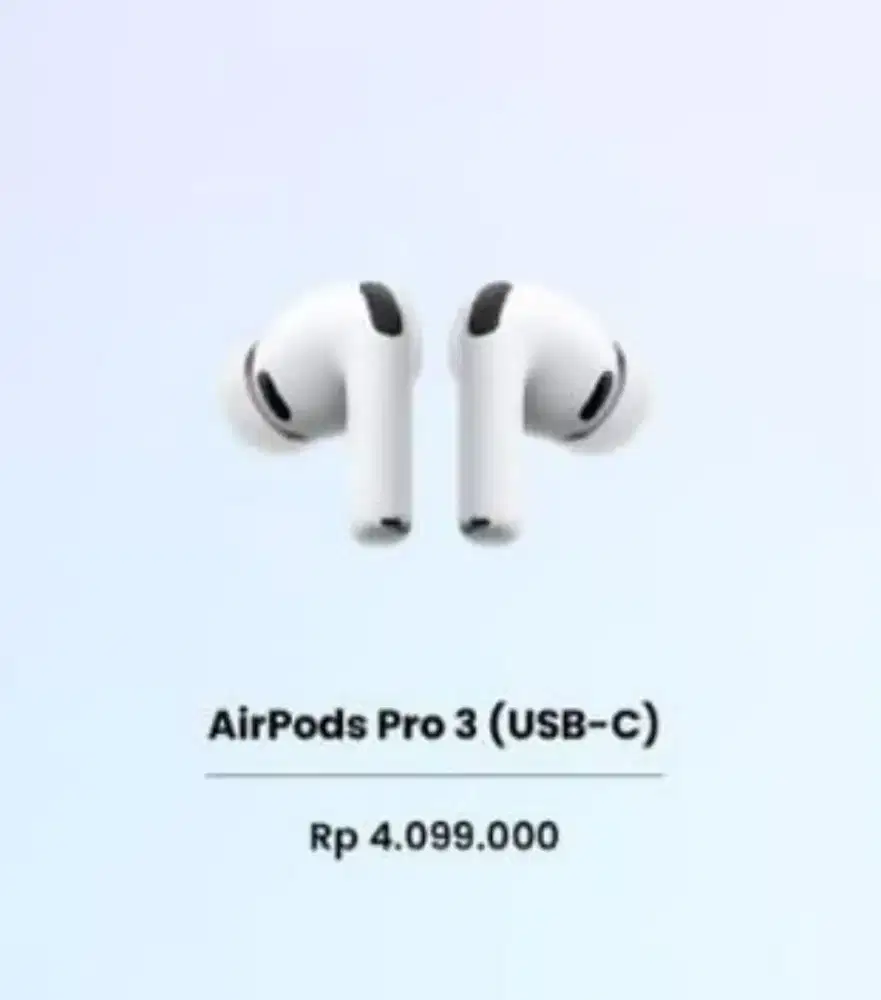 AKSESORIS HP AIRPODS PRO 3(USB-C)