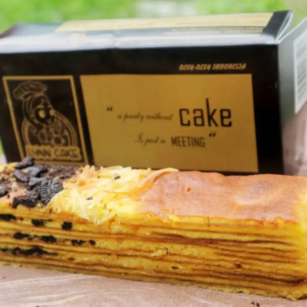 Lapis legit mix 3 wisman wijsman butter layer cake rasa keju.