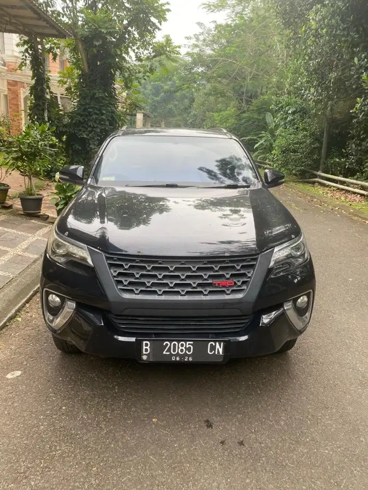 Toyota Fortuner VRZ 2016, ganjil, diesel.