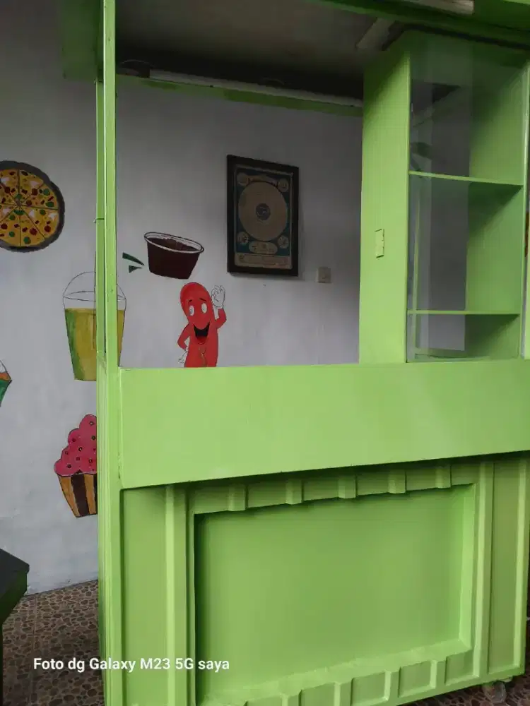 Rombong Jualan / Booth Usaha Siap Pakai