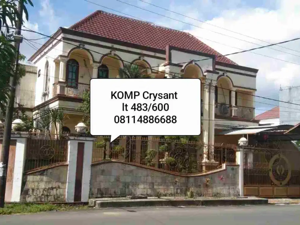 Rumah Mewah Panakukang Kompleks Crysant Makassar