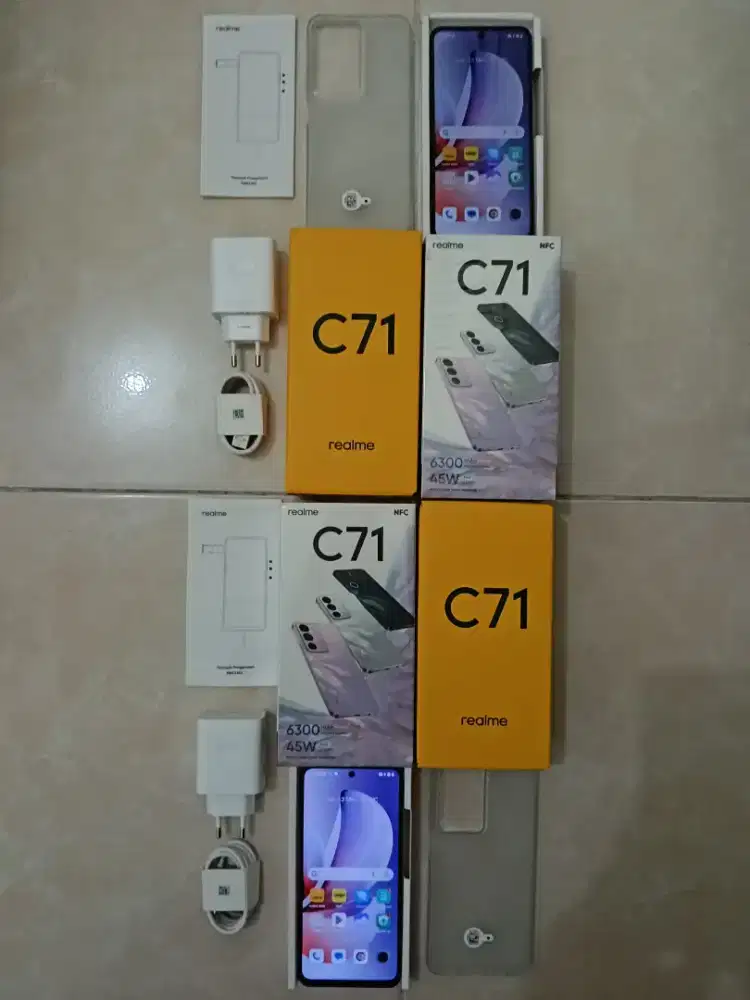 Realme C71 4/128 seperti baru