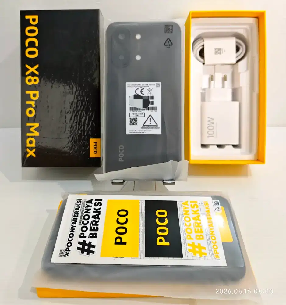 Xiaomi Poco X8 Pro Max 5G 12/512 Gb Likenew Garansi Resmi On  boleh Tt