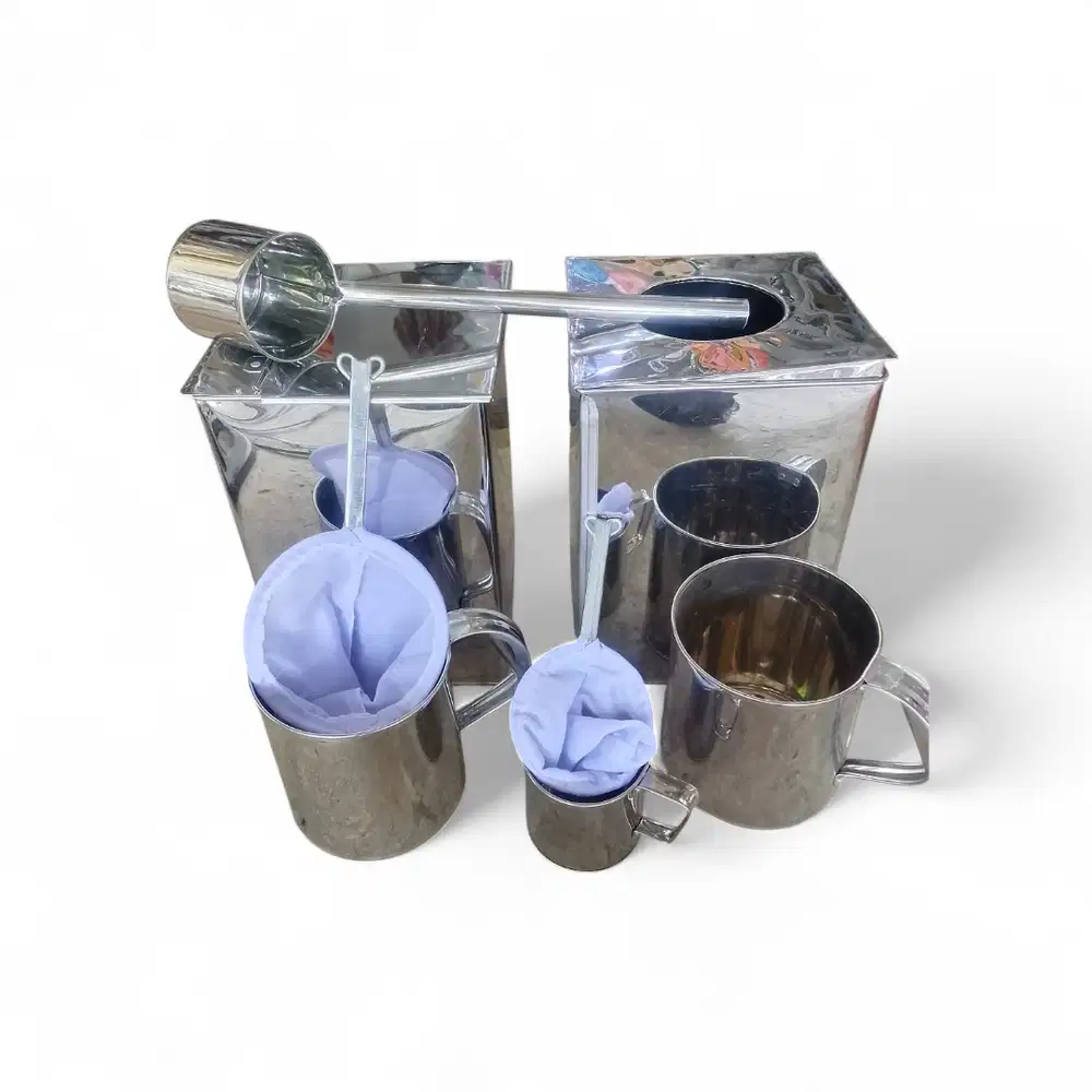 Paket Lengkap Spesial Alat Warkop Aceh Stainless
