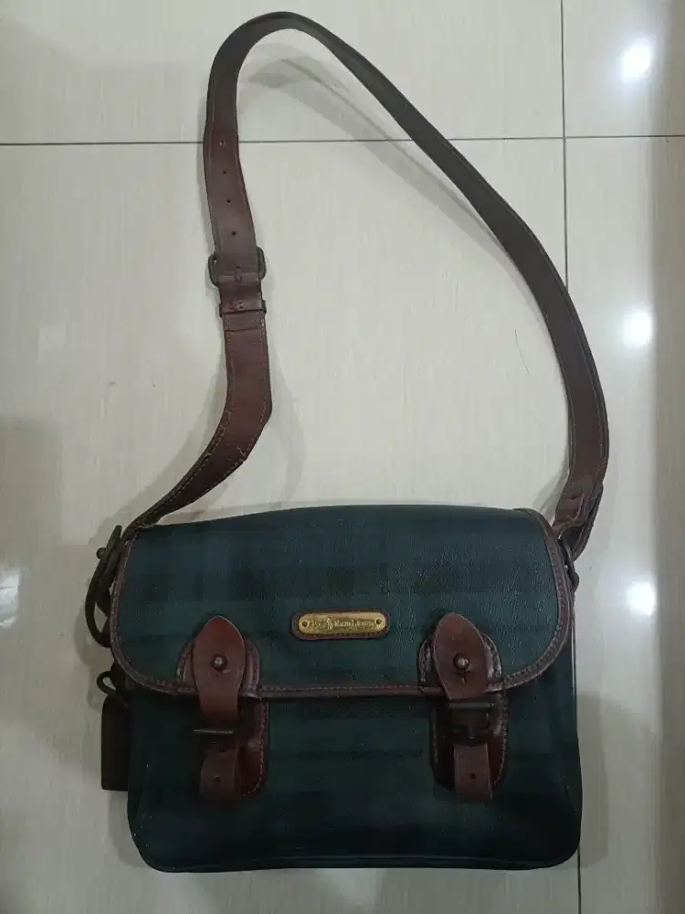 Tas Wanita Polo Ralph Lauren Original Vintage Rare Elegan