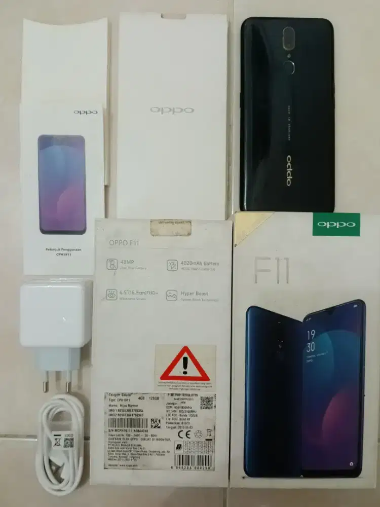 Oppo F11 4/128 asli Oppo bukan barang refurbish