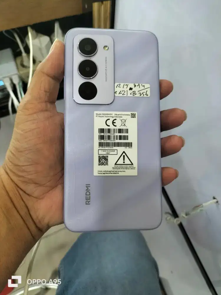redmi 15 ram 8+4 internal 256 mulus