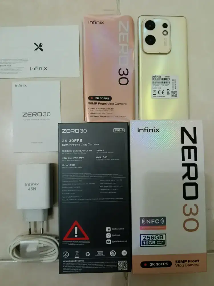 Infinix zero 30 8/256 seperti baru