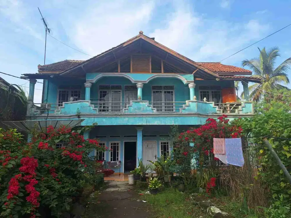 di jual rumah plus ruko gudang sudah  ada tower kontrak produktif jual BU cepat murah