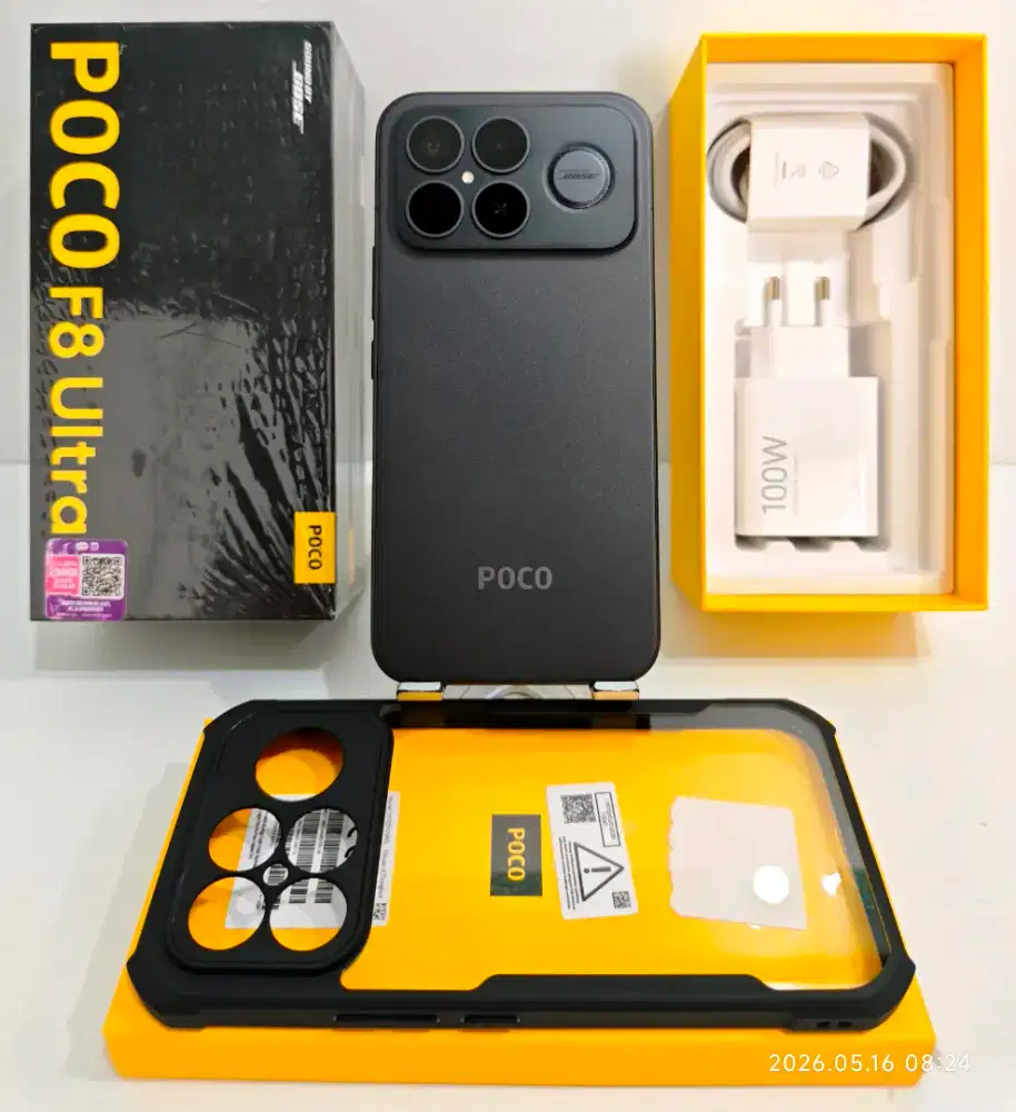 Xiaomi Poco F8 Ultra 5G 16/512 Gb Likenew98% GaransiOn Feb 28 bs TT/BT