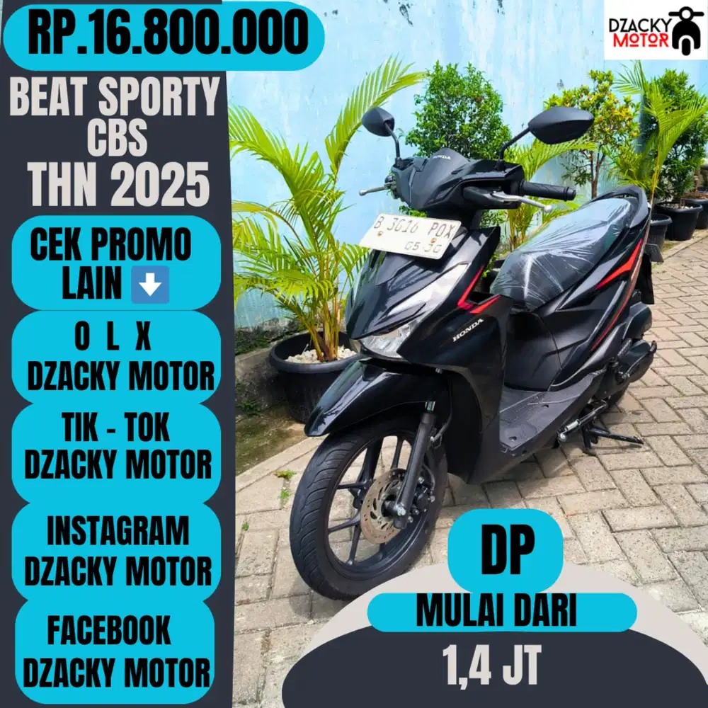 BEAT SPORTY CBS THN 2025 SECOND LIKE NEW