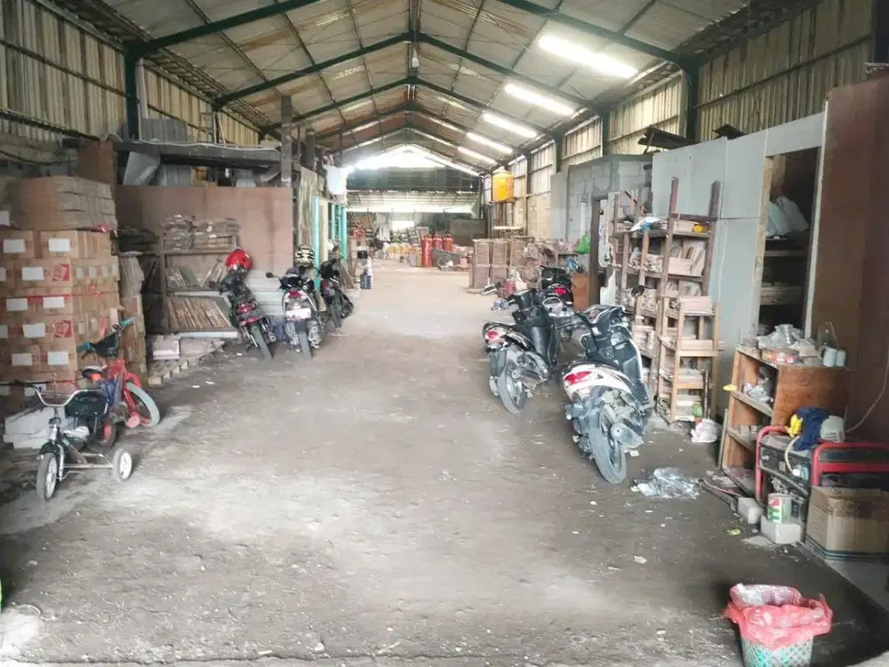 Dijual Gudang di Trosobo Kramat Jegu Taman Sidoarjo