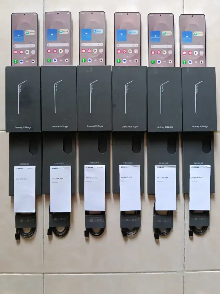 Samsung S25 edge seperti baru