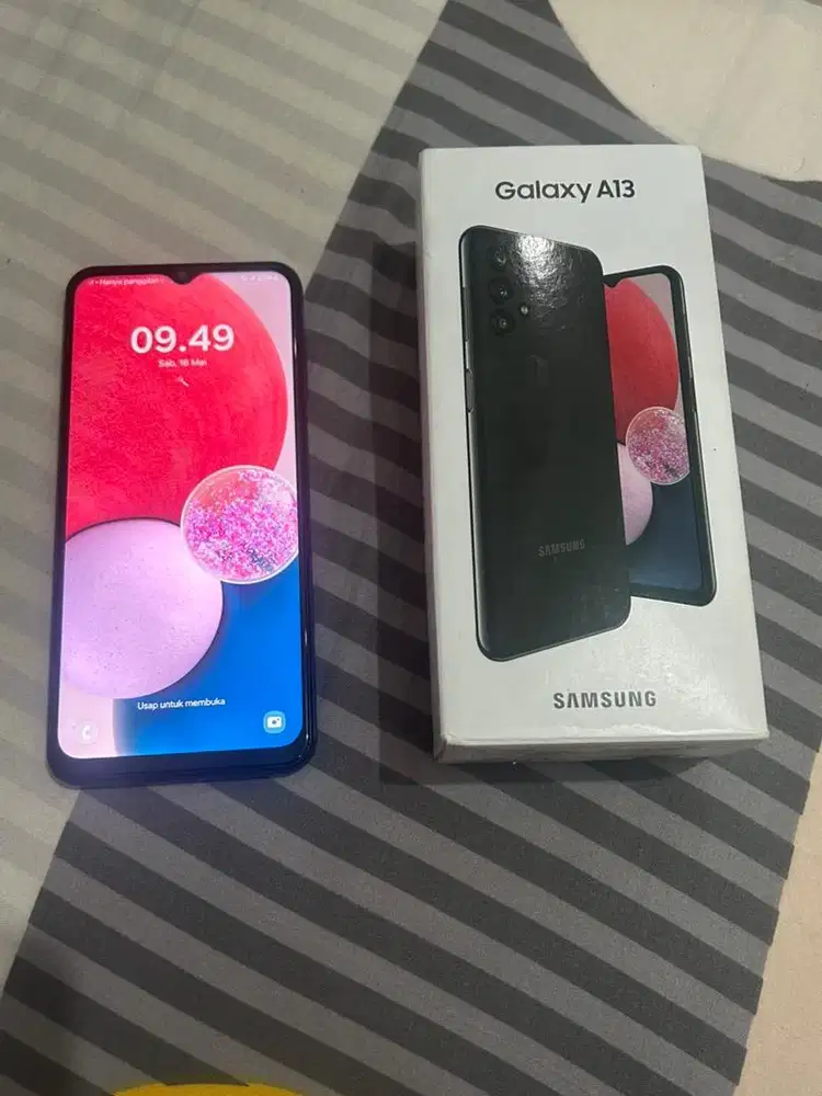 Samsung A13 4/128 Bagus dan Lengkap