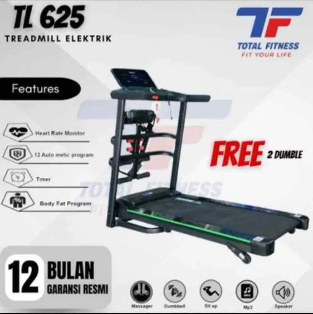 TREADMILL ELEKTRIK TL 625