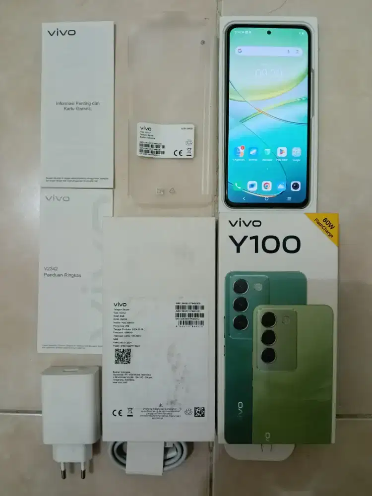Vivo Y100 8/256 asli Vivo bukan barang refurbish