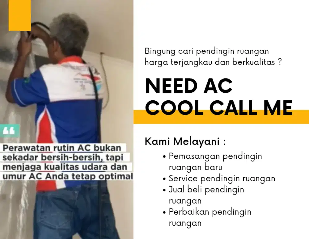 Service AC Panggilan Terdekat - Cepat & Langsung Datang