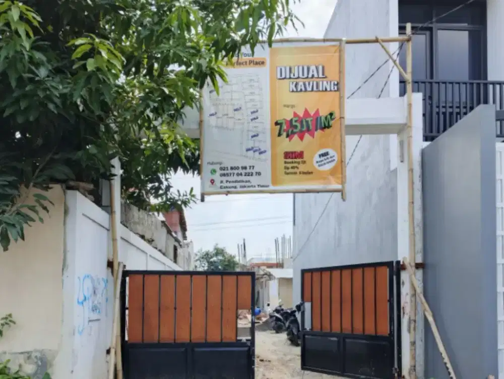 Di Jual Tanah Kavling Siap Bangun di Penggilingan Cakung Jakarta Timur