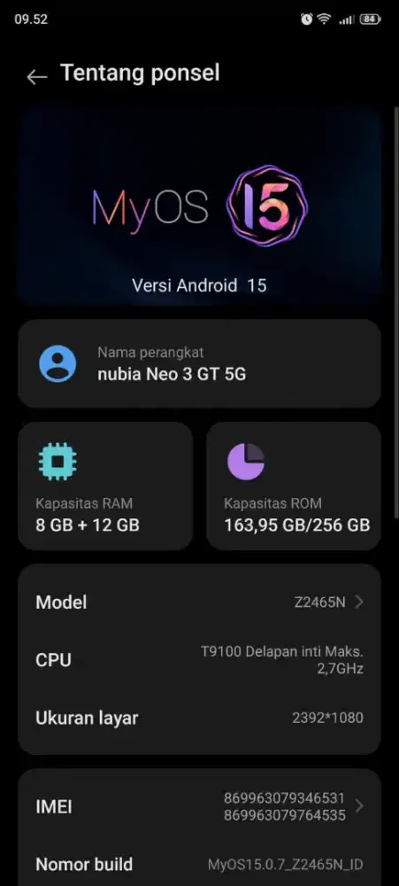 Nubia. 3gt.5g .