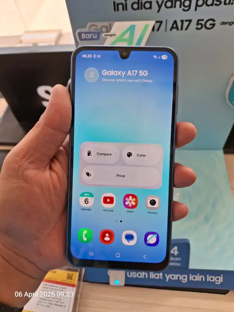 SEDIA KREDIT HP SAMSUNG A17 PROMO BUNGA RINGAN