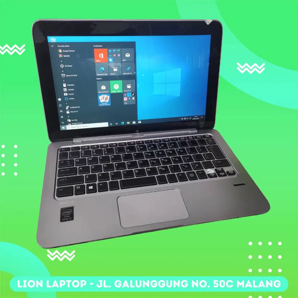 RAM 8GB SSD 256GB Touchscreen HP Elite X2 1011 G1 Tablet [16|05]
