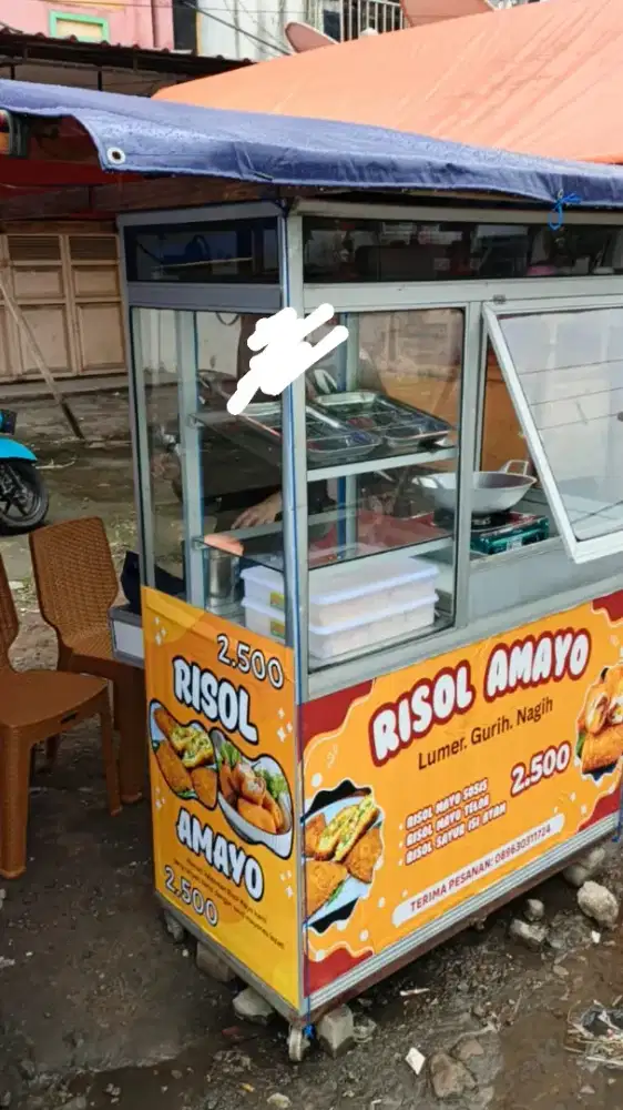 Jual 2 Gerobak usaha Jual murah