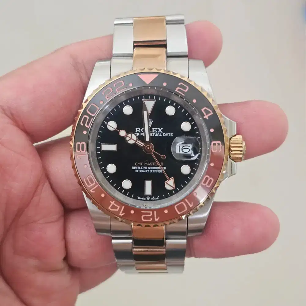 Jam Tangan Rolex GMT Master II Root Beer