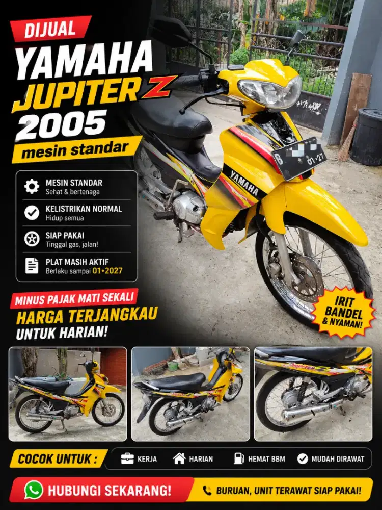 Yamaha Jupiter Z 2005 (Kuning)
