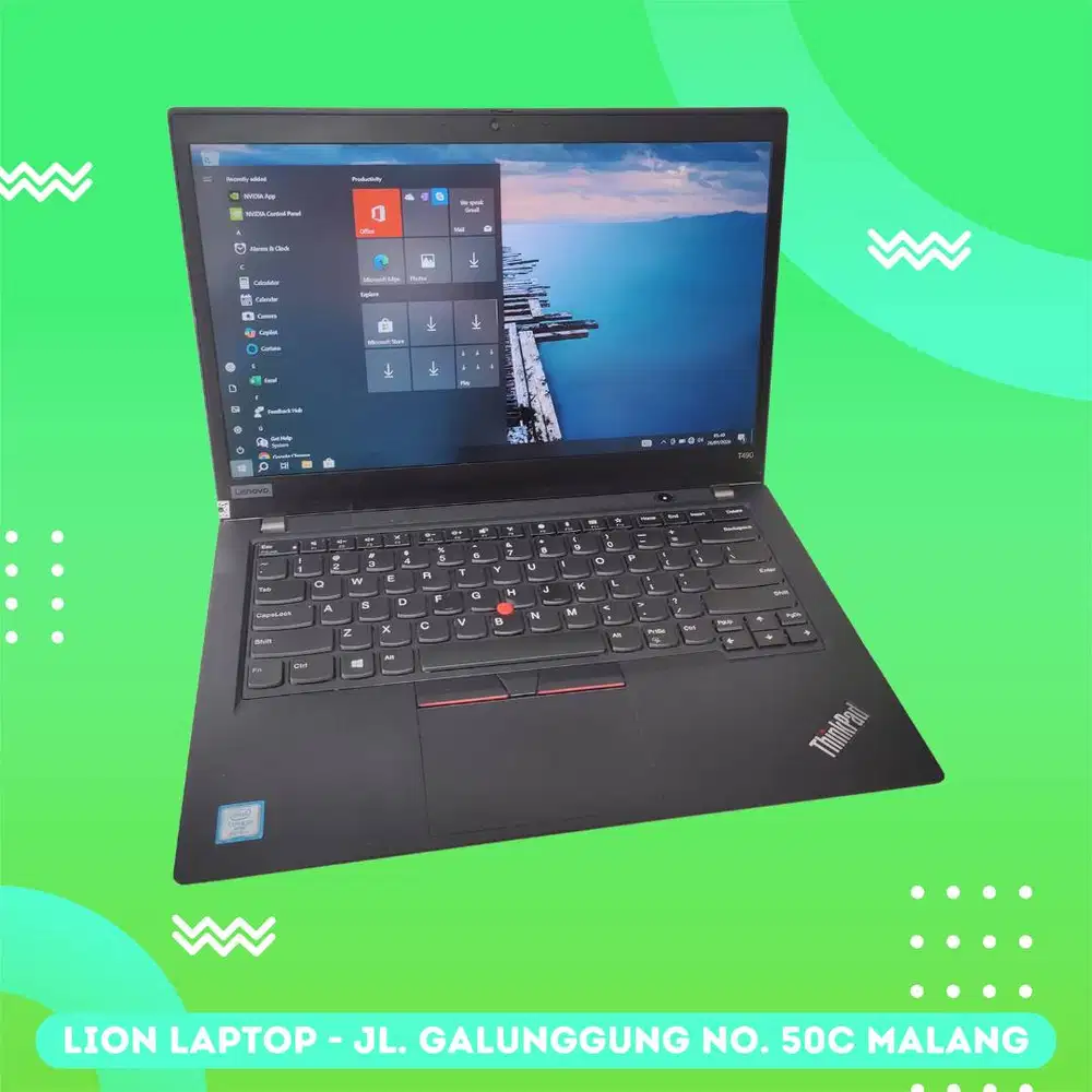 Double VGA NVIDIA Core i5 8/256 Slim Lenovo Thinkpad T490 [16|05]