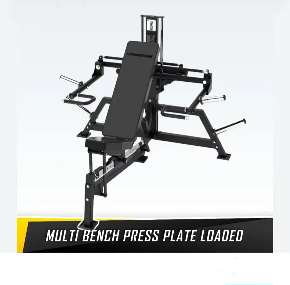 Multi Bench Press Machine Plate Loaded