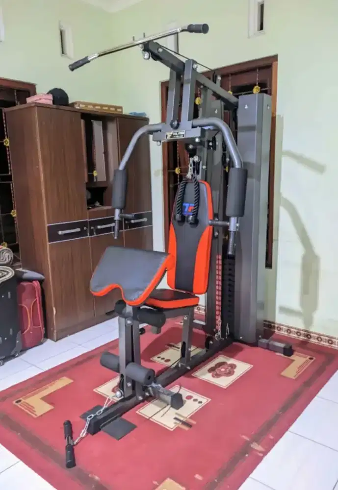 HOME GYM 1 SISI BEBAN 75 KG TLHG 009 ALAT FITNESS BARU