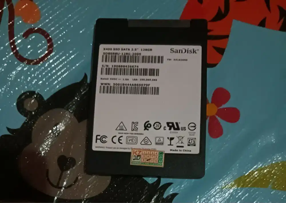 Ssd sandisk x400 sata 128gb
