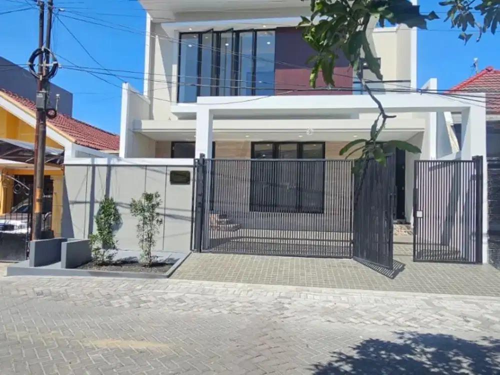 FOR SALE RUMAH CANTIK MEWAH STRATEGIS DI SUTOREJO SURABAYA KOTA JA 236