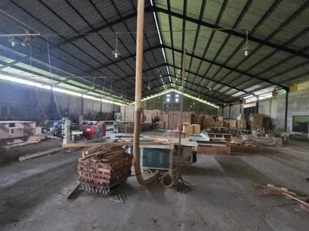 Disewakan Gudang Kawasan Industri Lokasi Ceper,Klaten Luas 6000m2
