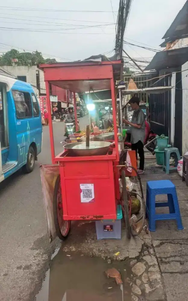 Over Lapak Dan Gerobak  1 Paket Lokasi Rawamangun Jakarta Timur