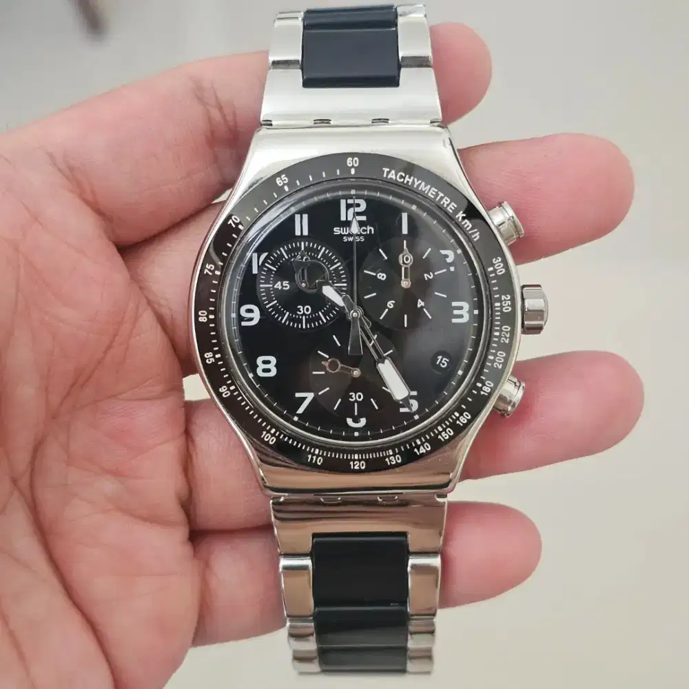 Jam Tangan Swatch Speed UP YVS441GC original 100%