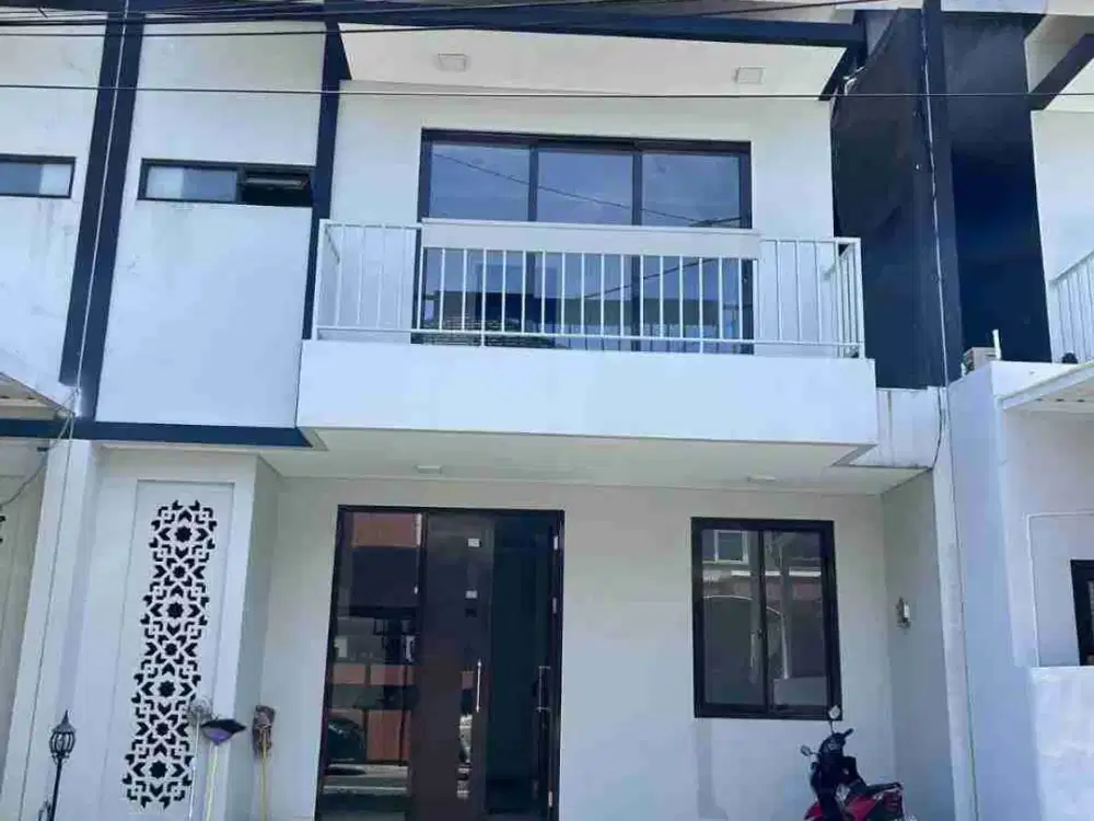 rumah 2lantai siap huni di cluster antapani bandung