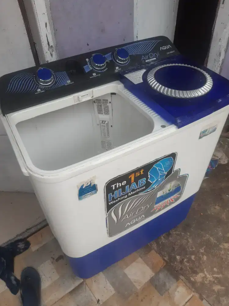 Mesin cuci aqua 9kg jumbo