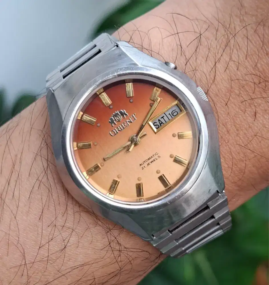 Orient automatic sunset dial