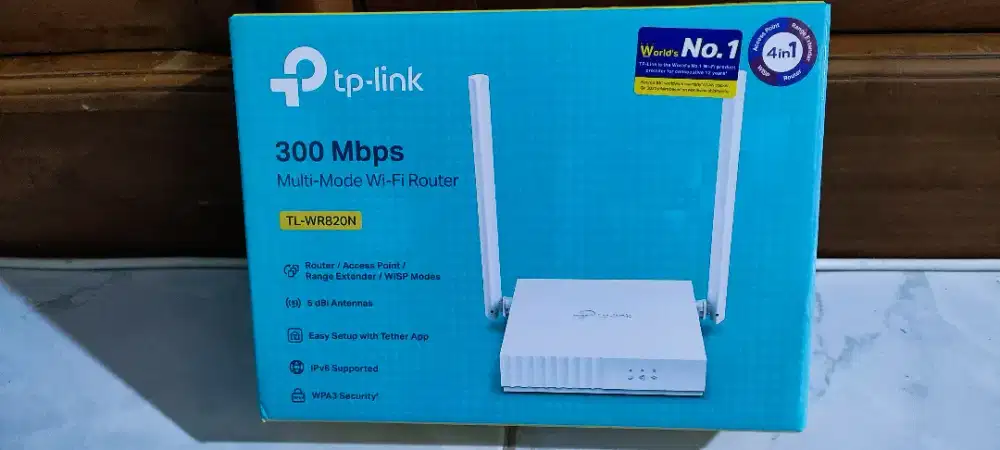 Penguat Wifi Tp Link WR820N Bekas Spt Baru